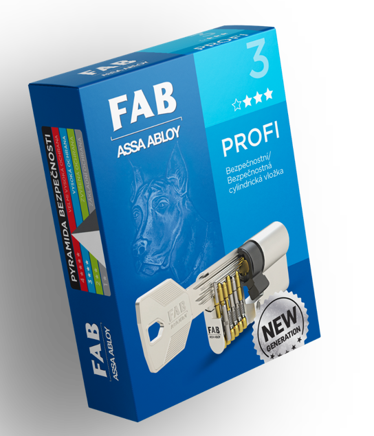 Cylindrická vložka FAB 3 PROFI_product